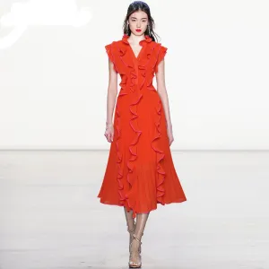 Shay Chiffon Ruffle Dress