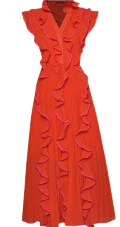 Shay Chiffon Ruffle Dress