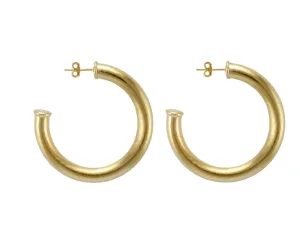Sheila Fajl Chantal Hoop - Brushed Gold