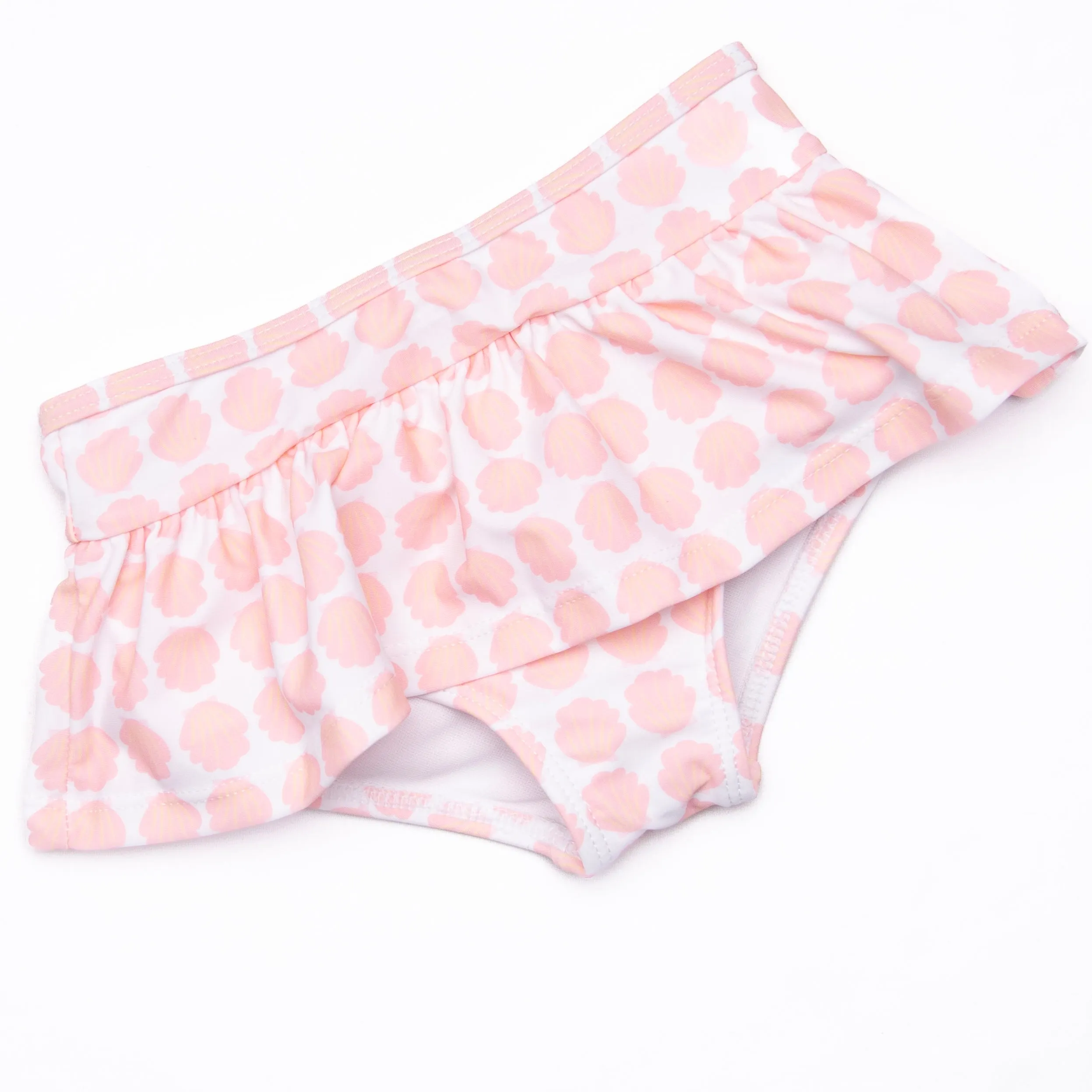 Shells By The Sea Skirted Bikini, Pink