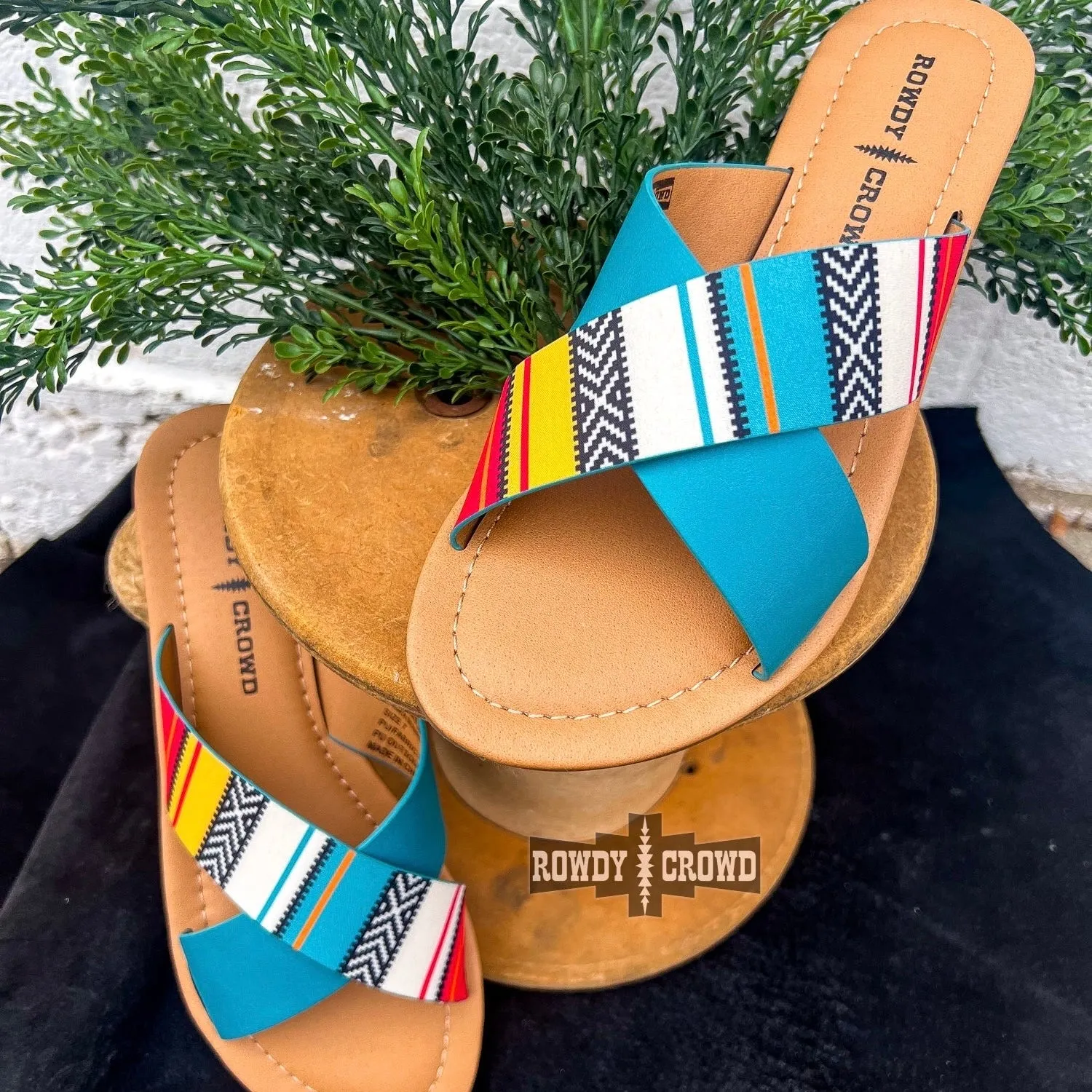 Shiner Serape Sandals