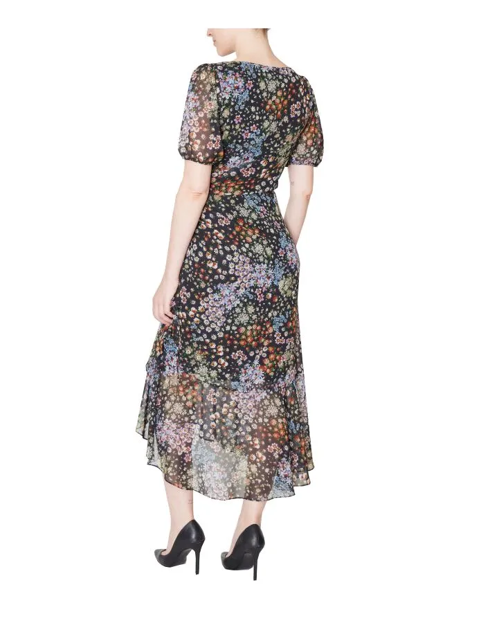 Short Sleeve Ruched Dress