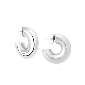 Silver Small Hoop Earrings