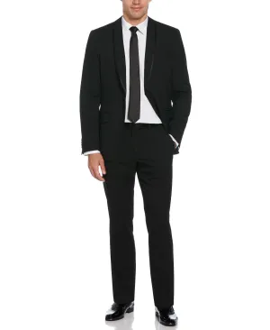 Slim Fit Black Stretch Tuxedo