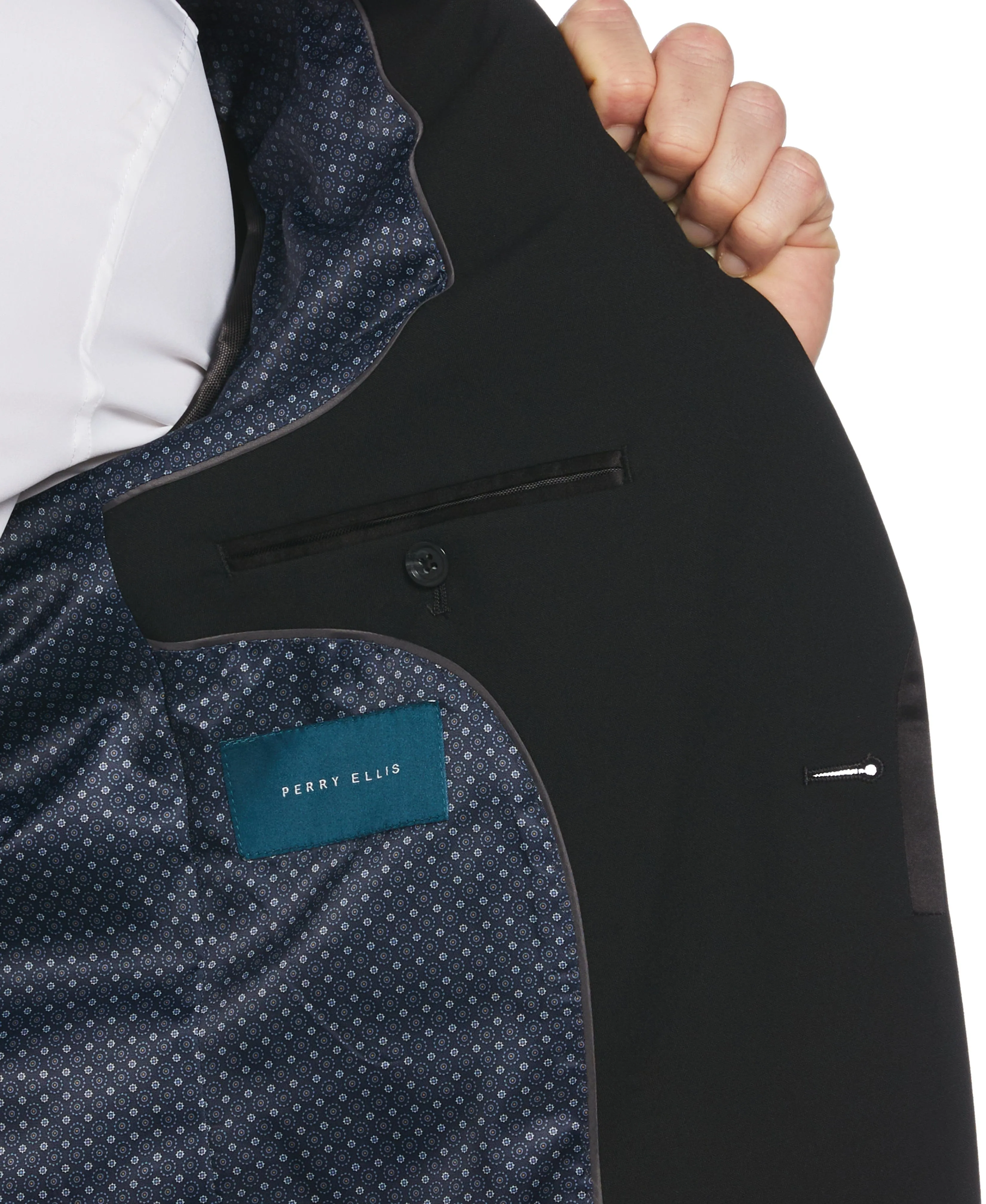 Slim Fit Stretch Tuxedo Suit Jacket
