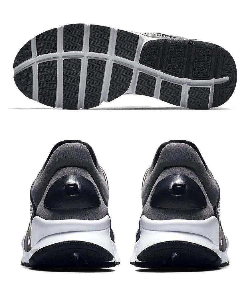 Sock Dart Nylon Upper Black Dark Grey