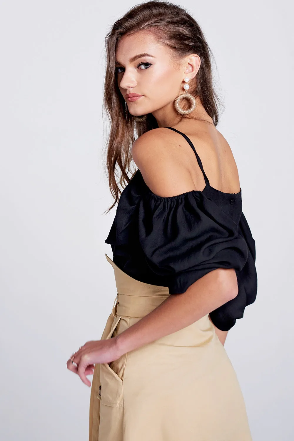 Sofia Cold Shoulder Blouse