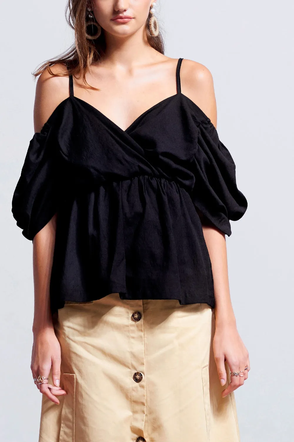 Sofia Cold Shoulder Blouse