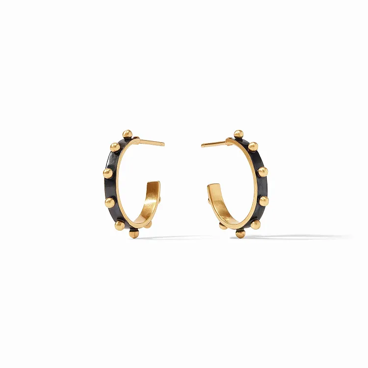 SoHo Mixed Metal Hoop Earring / Small