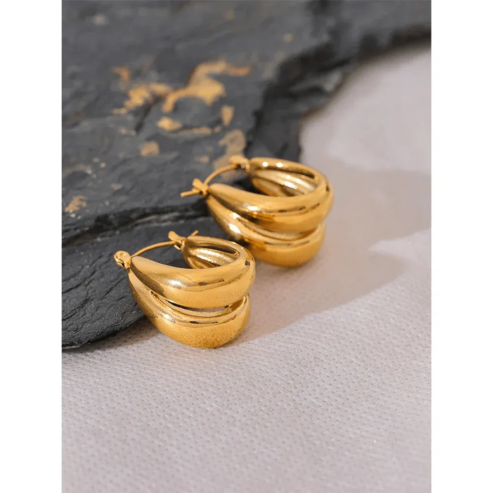 Solaris Hoop Earrings