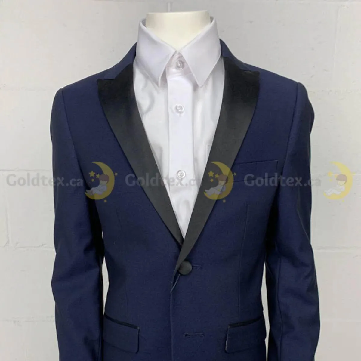 Soul of London® Boys Navy Tuxedo