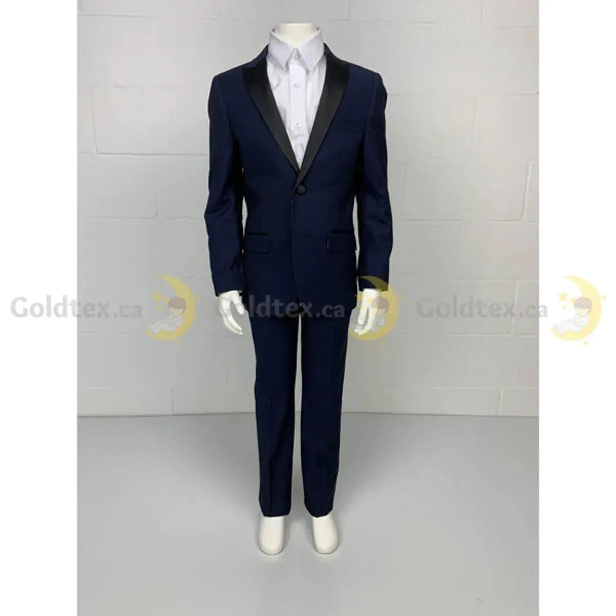 Soul of London® Boys Navy Tuxedo