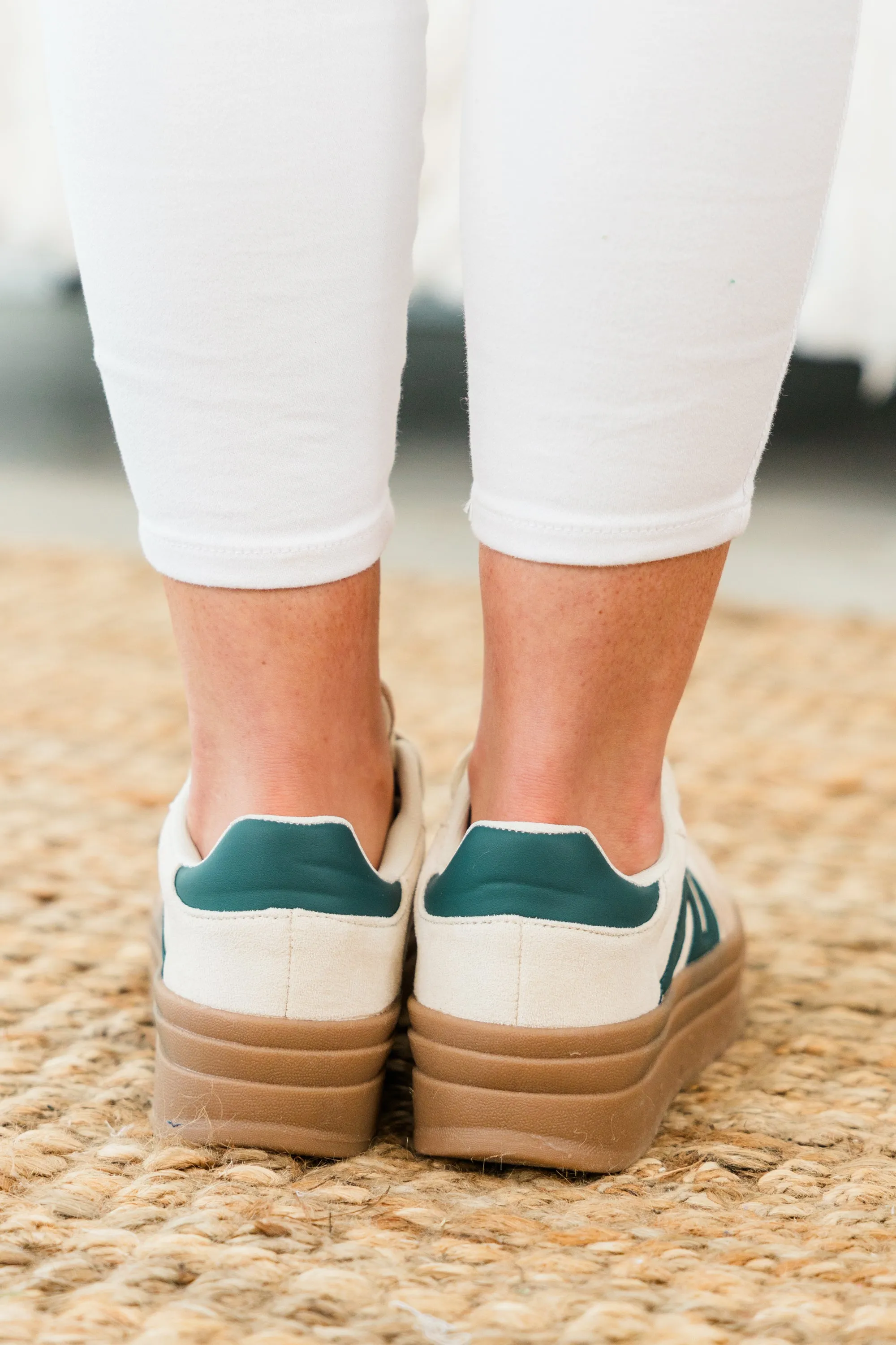 Stars In My Heart Sneakers, Beige