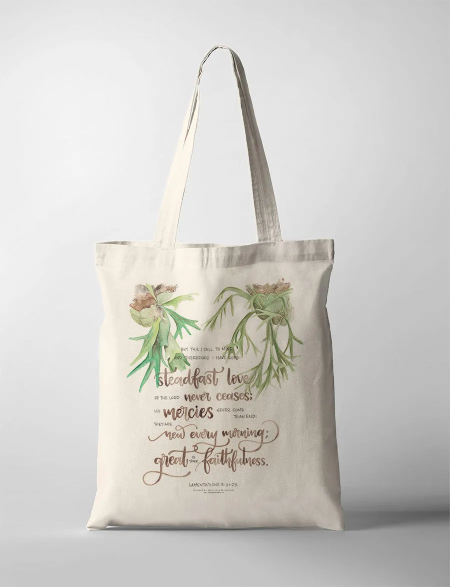 Steadfast Love {Tote Bag}