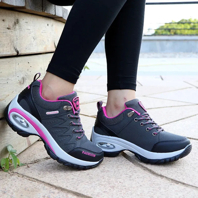 Stylish Platform Sneakers for Women: Comfortable, Breathable & Perfect for Walking