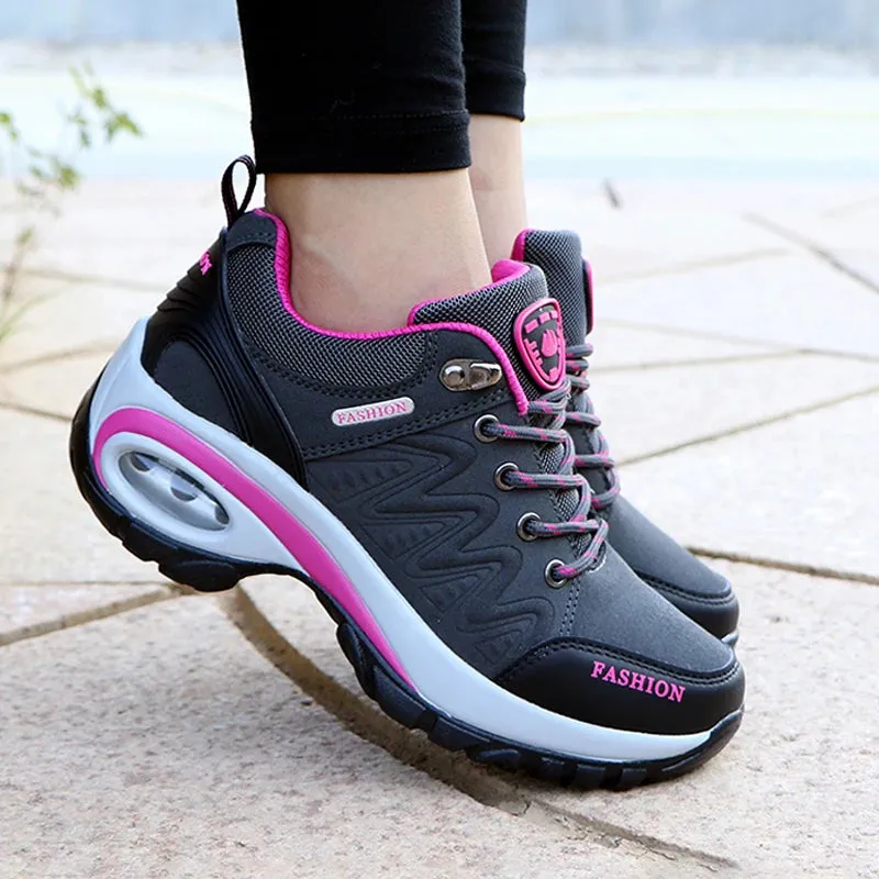 Stylish Platform Sneakers for Women: Comfortable, Breathable & Perfect for Walking