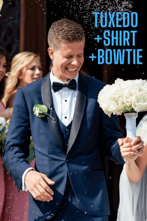Tailor's Stretch Navy Tuxedo Bundle