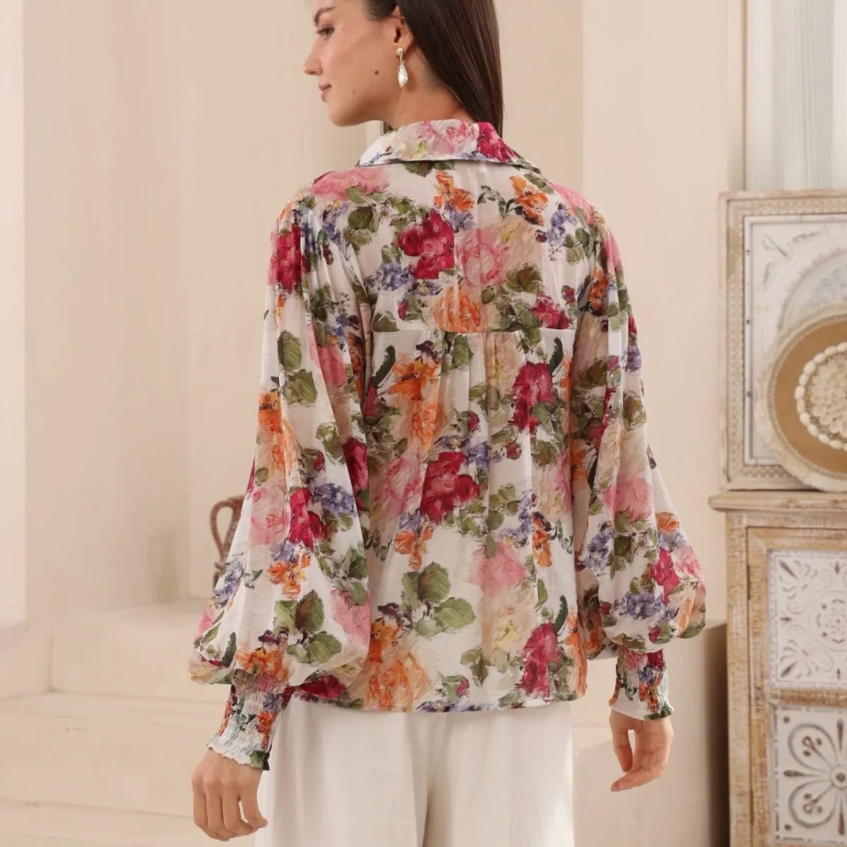 Tallulah Shirt (Vintage Floral)