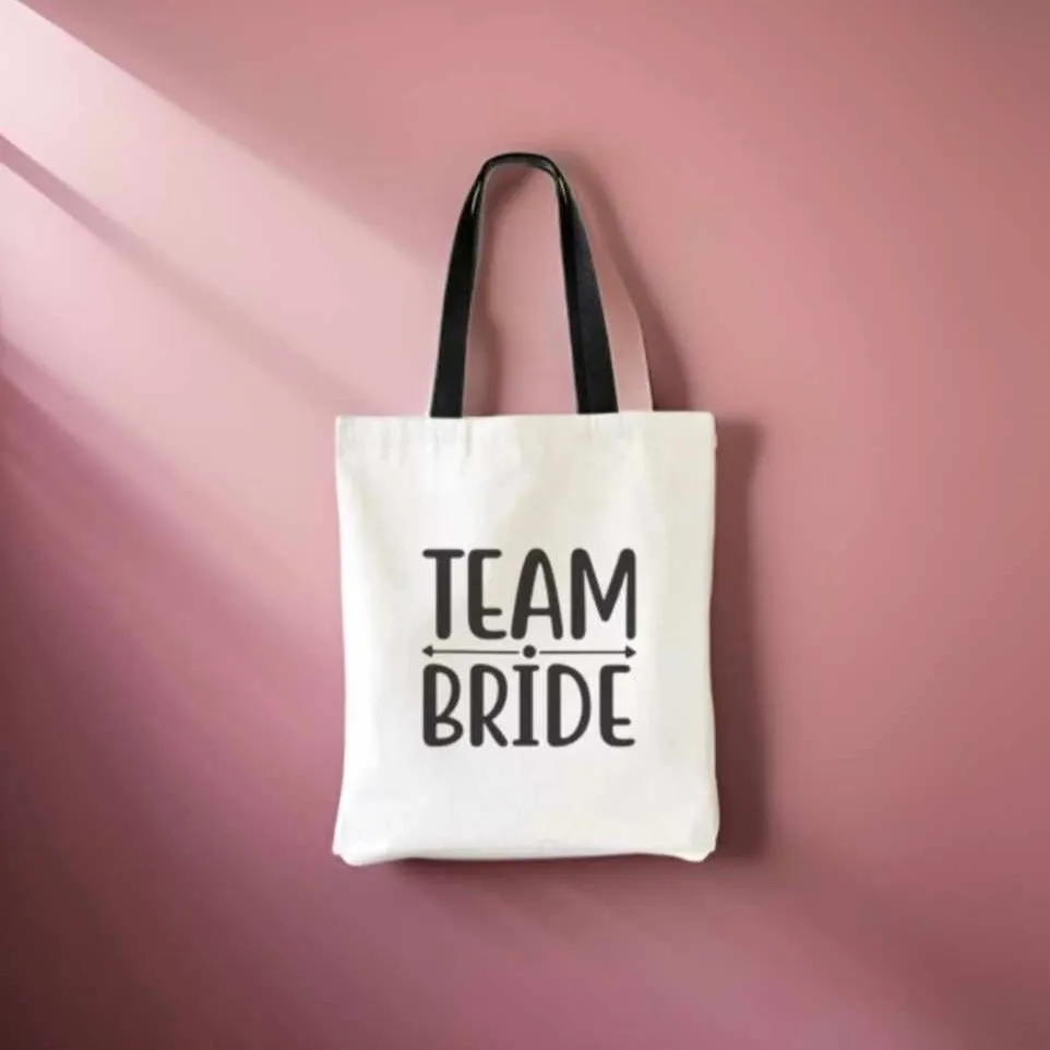 Team Bride Tote Bag