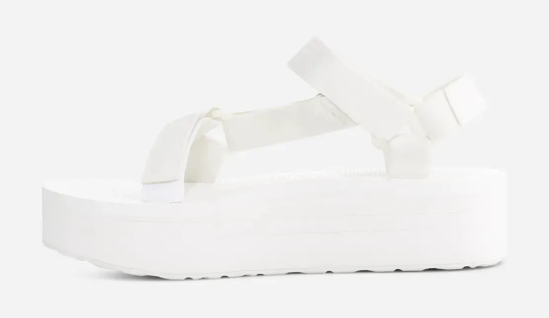 TEVA LADIES FLATFORM UNIVERSAL - BRIGHT WHITE