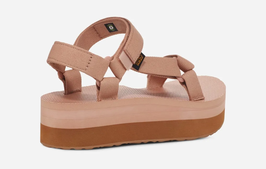 TEVA LADIES FLATFORM UNIVERSAL - MAPLE SUGAR LION