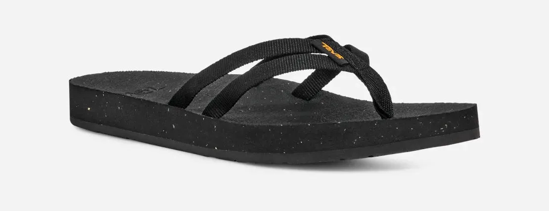 TEVA LADIES REFLIP STRAPPY -  BLACK