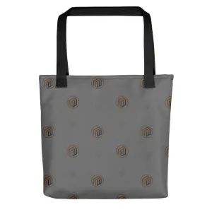 The Branded Tote-Grey
