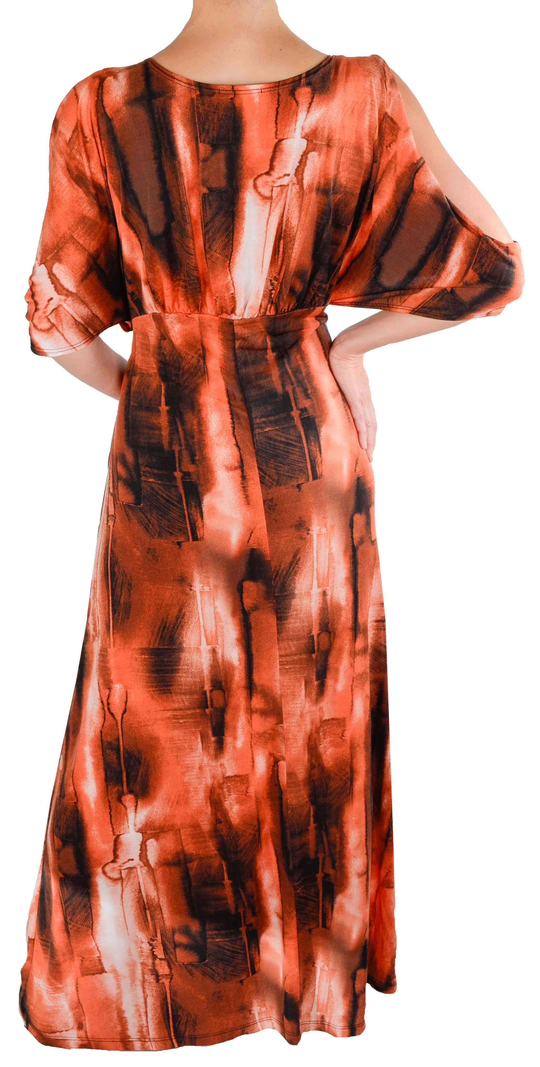 The Peach Maxi Dress