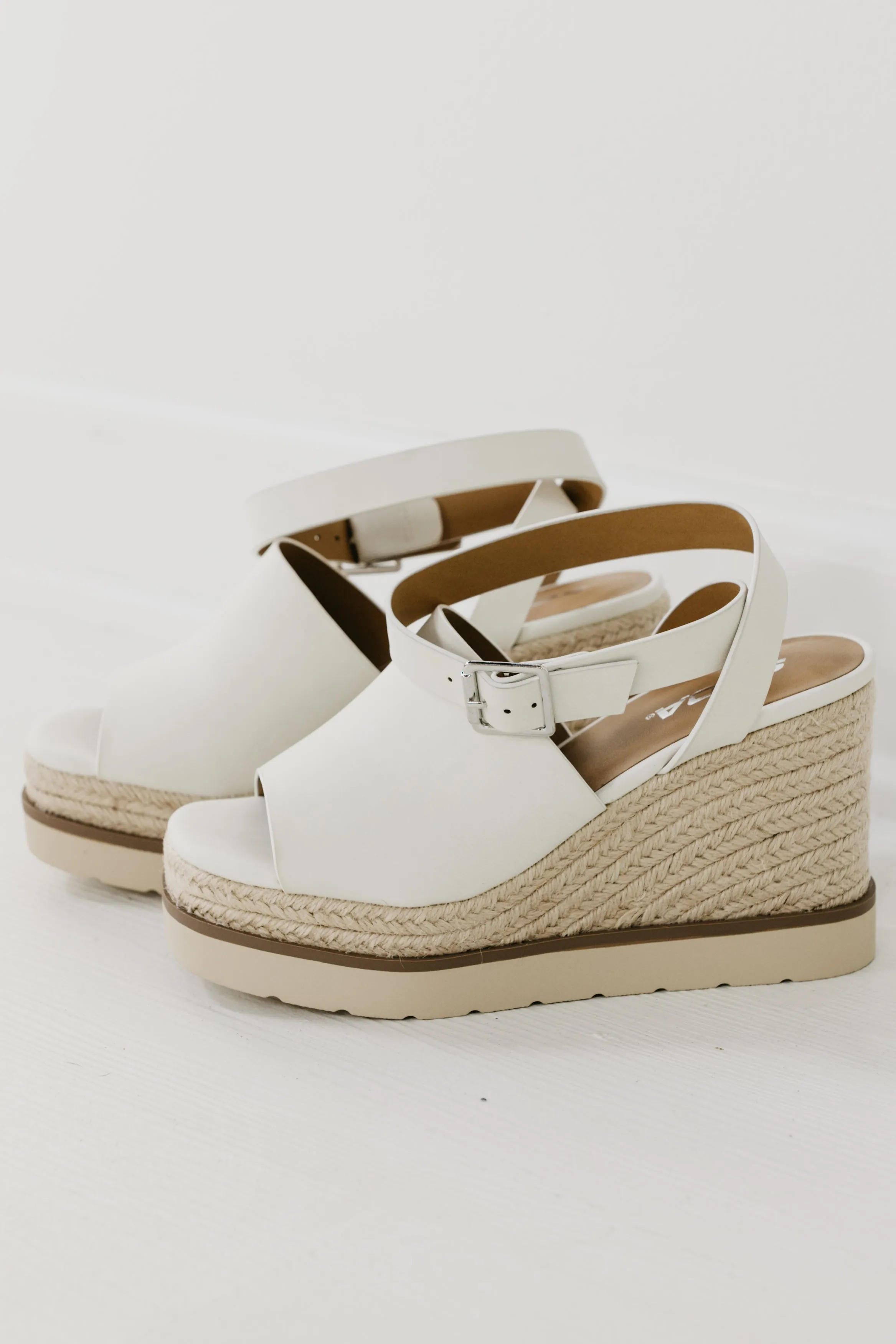 The Stella Espadrille Wedge Sandal