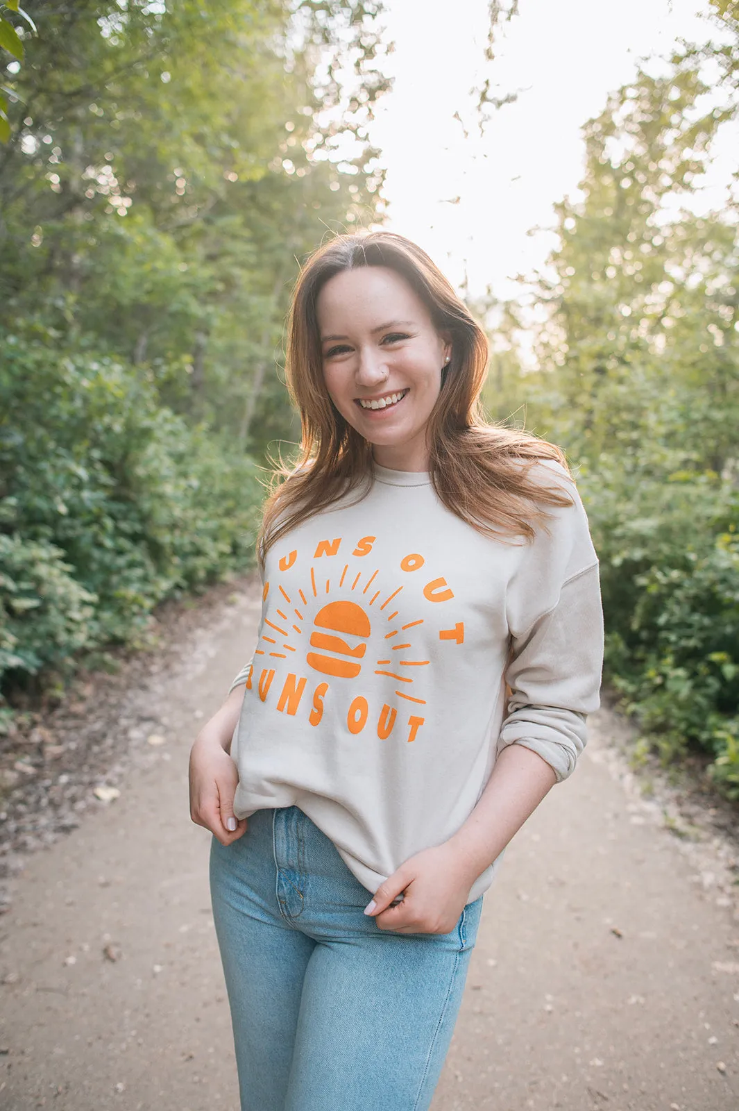 The SUNS OUT BUNS OUT Sweatshirt - PLUS