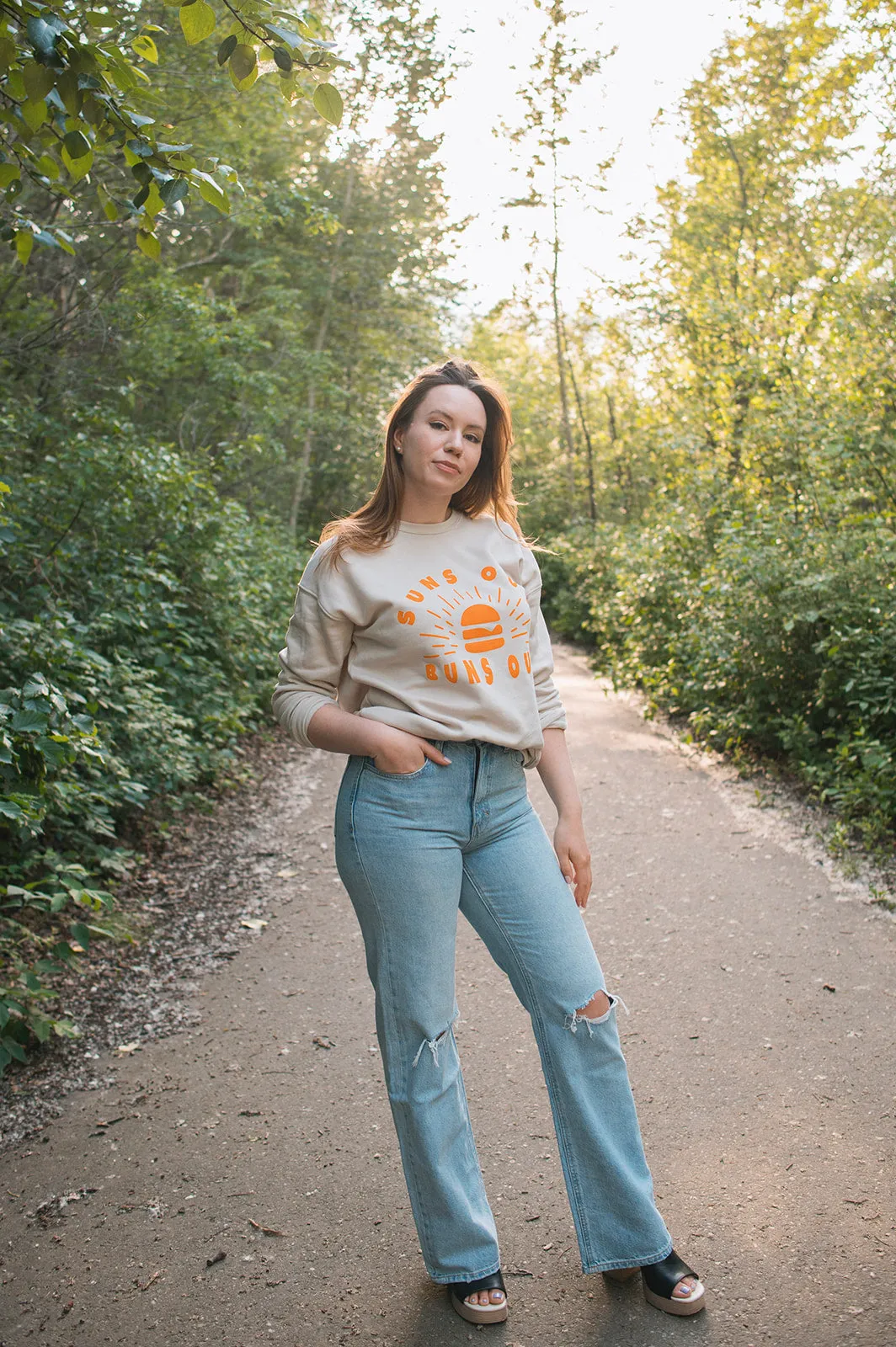 The SUNS OUT BUNS OUT Sweatshirt - PLUS