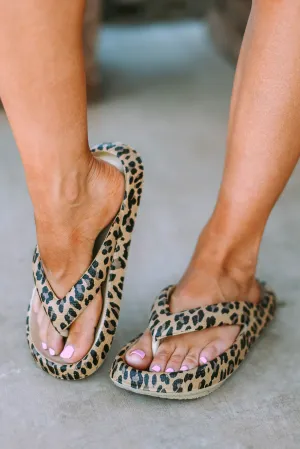 The Wild Side Thick Sole Flip Flops