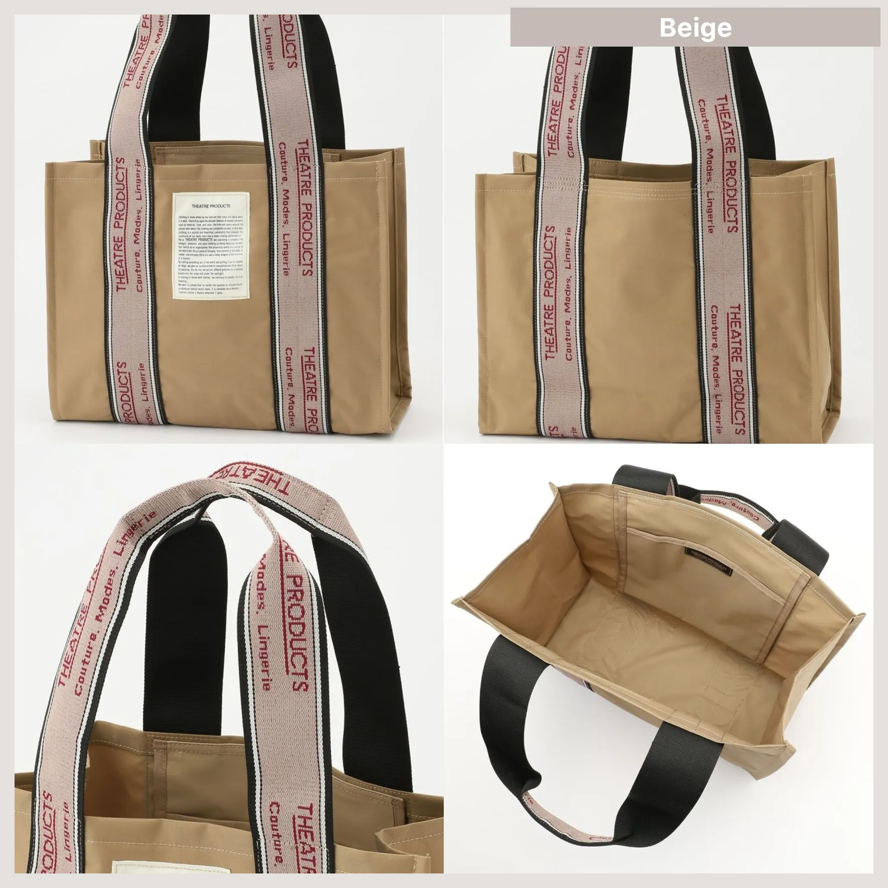 THEATRE PRODUCTS × FREAK'S STORE Bespoke Travel Tote Bag