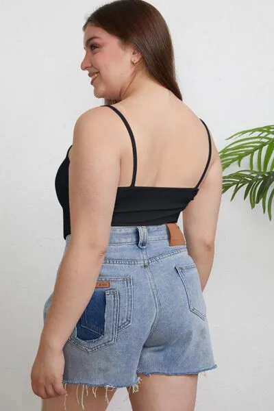 Tina Basic Bae Full Size Round Neck Slim Cami