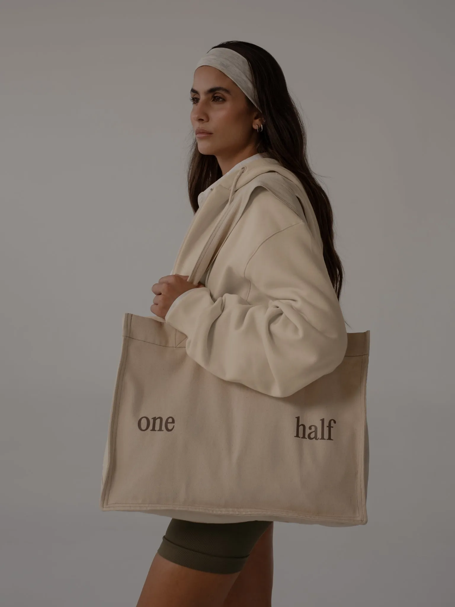 TOTE BAG SEAMS  - STONE