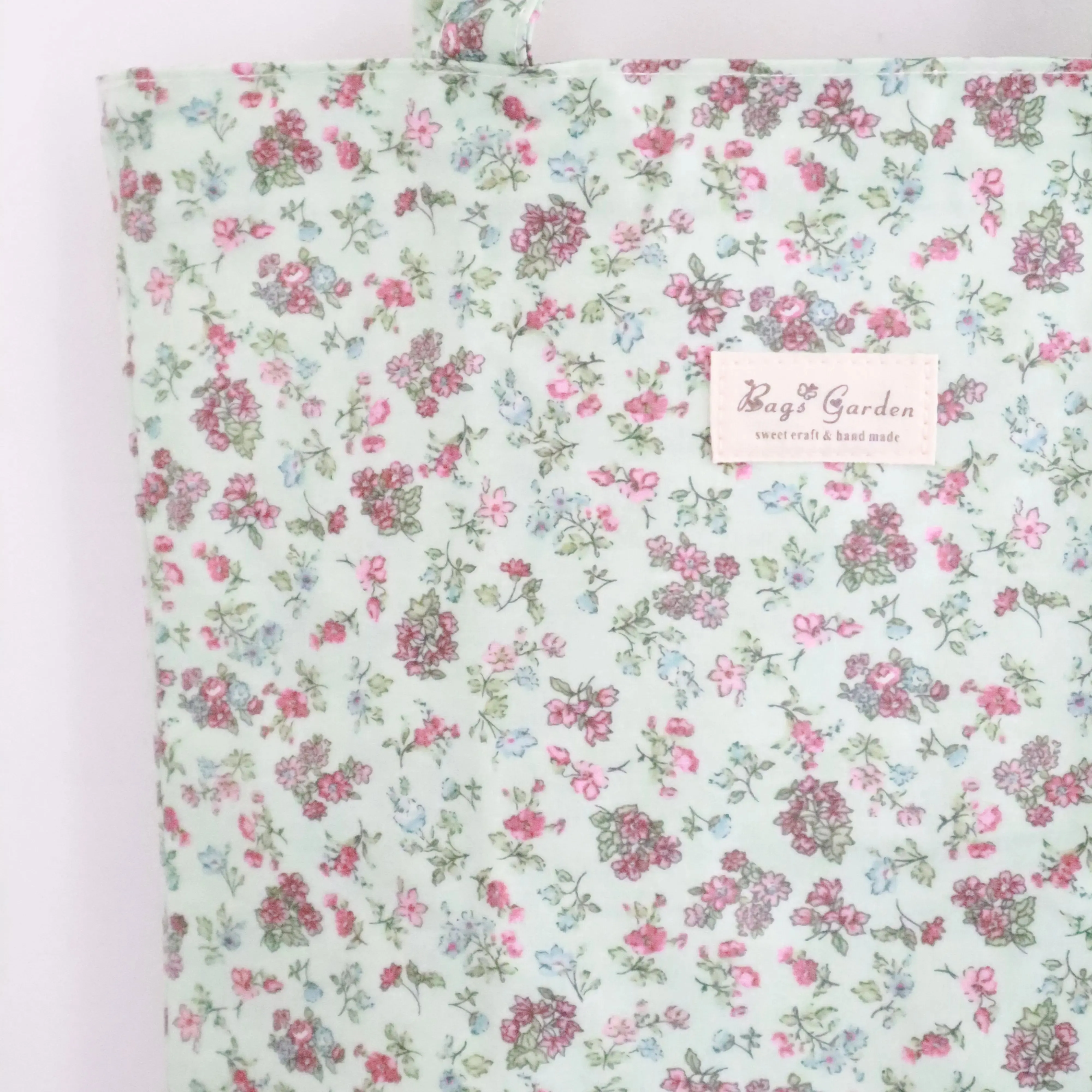 Tote bag waterproof Bouquet mint Bags Garden