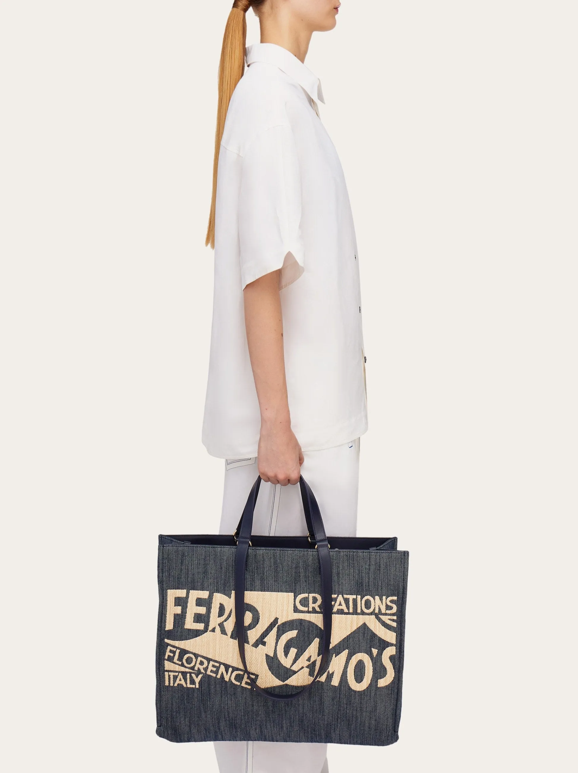 Tote Bag With Logo (L)