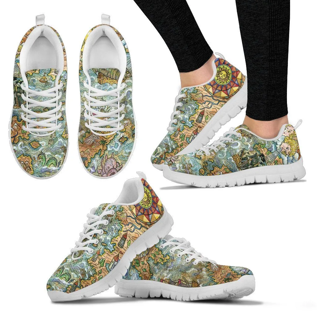 Treasure Map Women's sneakers