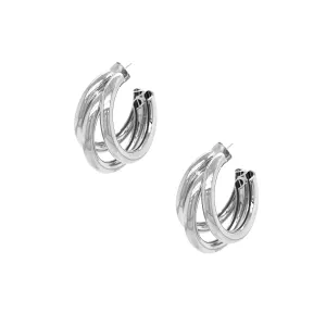 Triple Hoop Earring