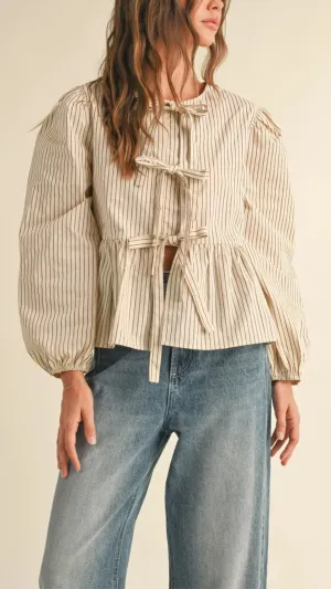 Tris Tie Top