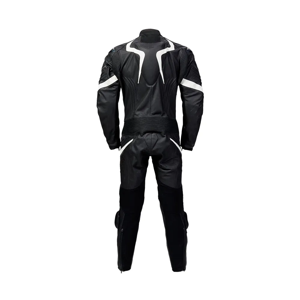 Triumph Triple Leather One-Piece Suit Black