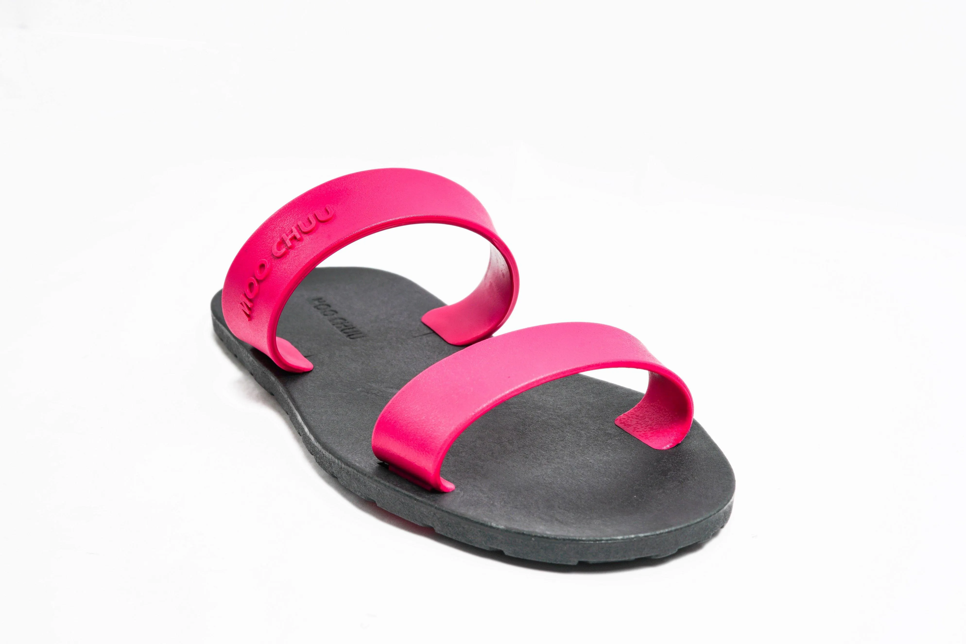 Twin Black Sole Pink Strap