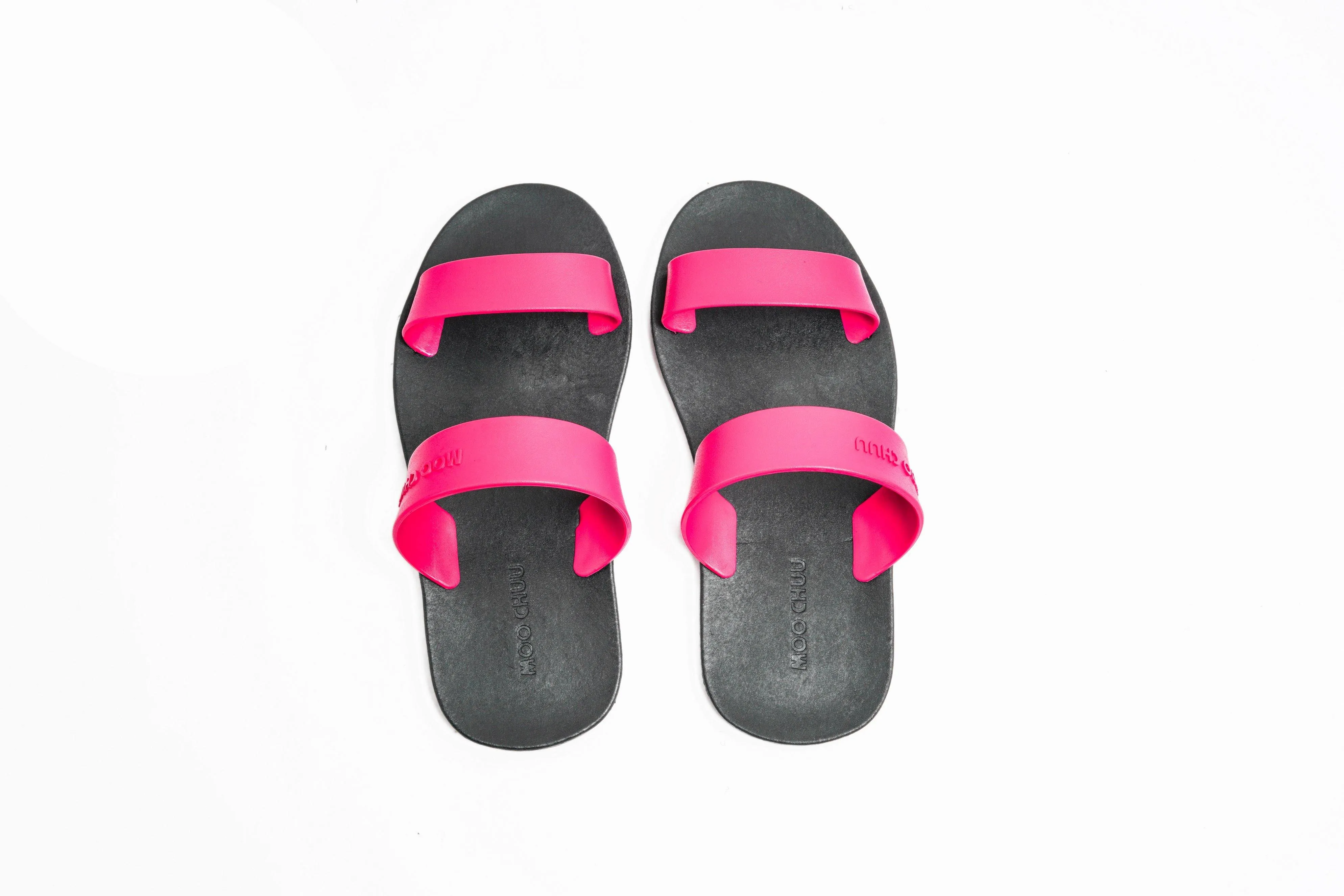 Twin Black Sole Pink Strap