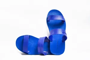 Twin Blue Sole Blue Strap