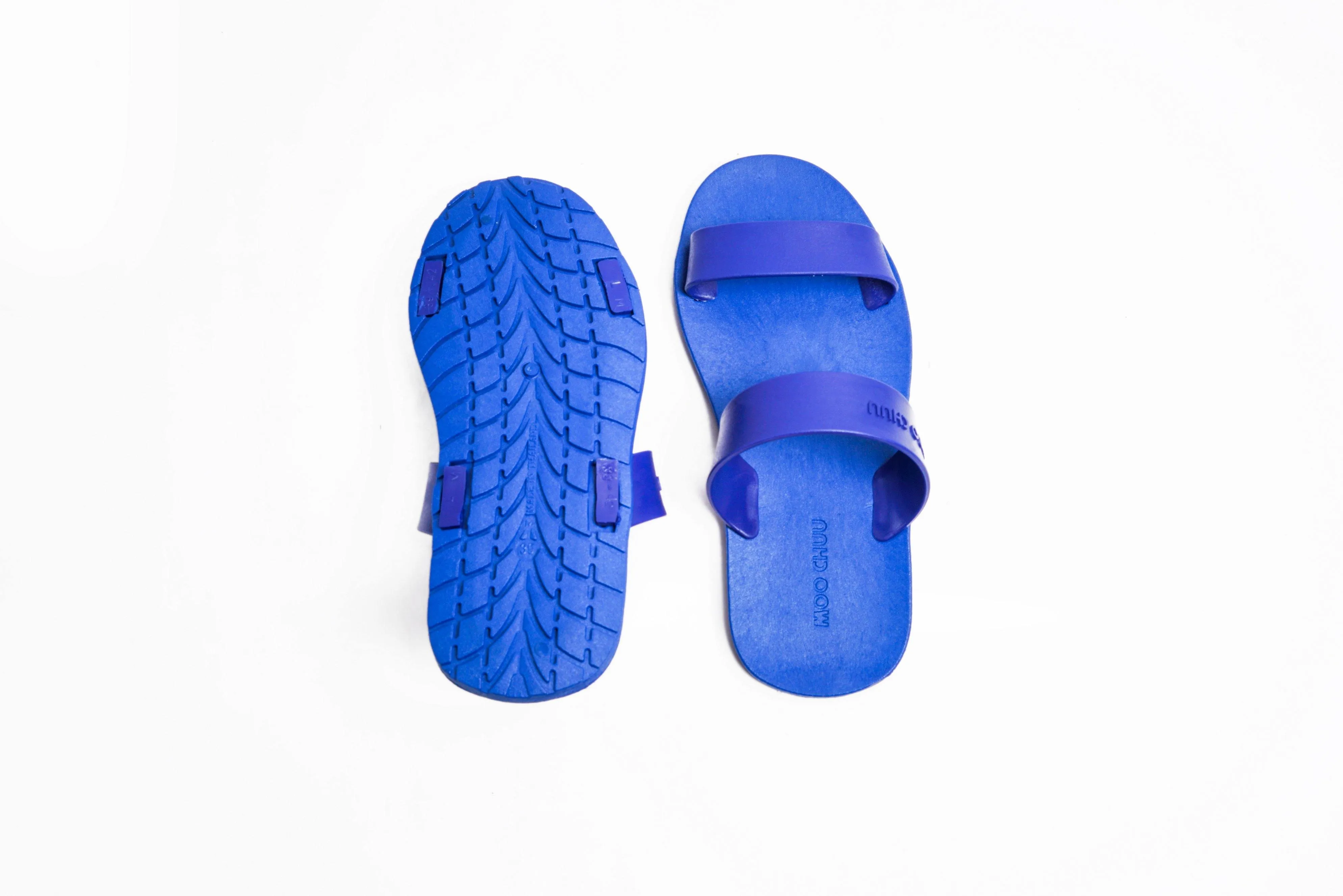 Twin Blue Sole Blue Strap