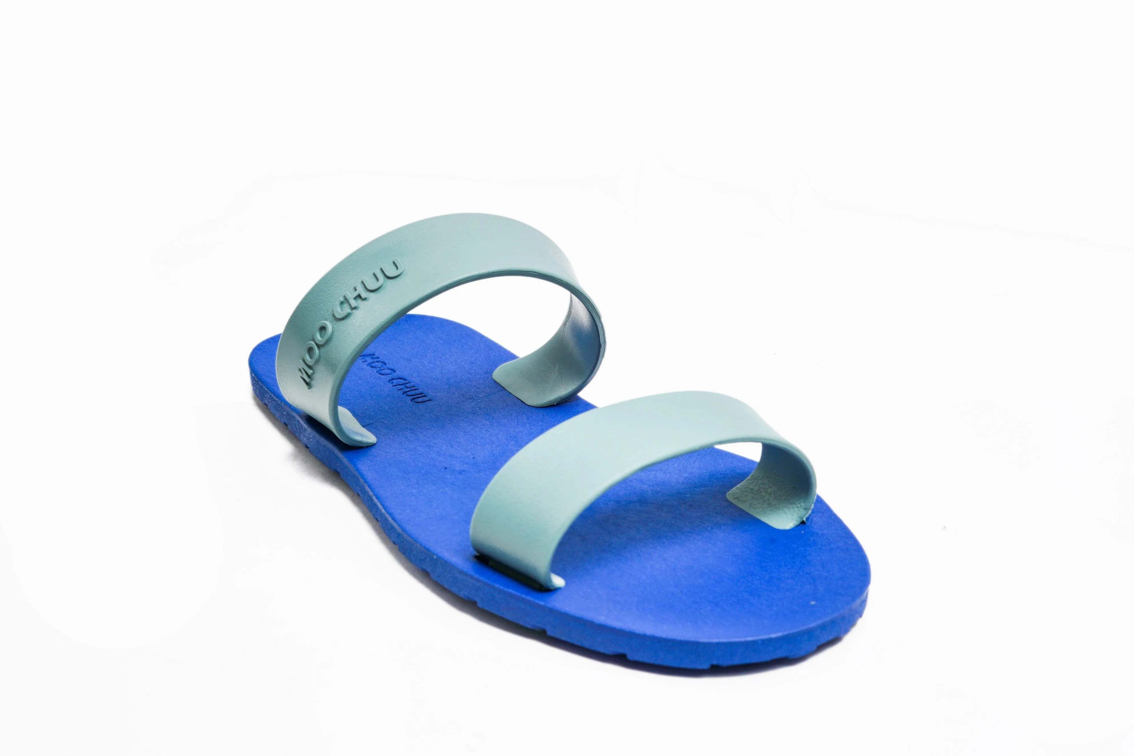 Twin Blue Sole Grey Strap