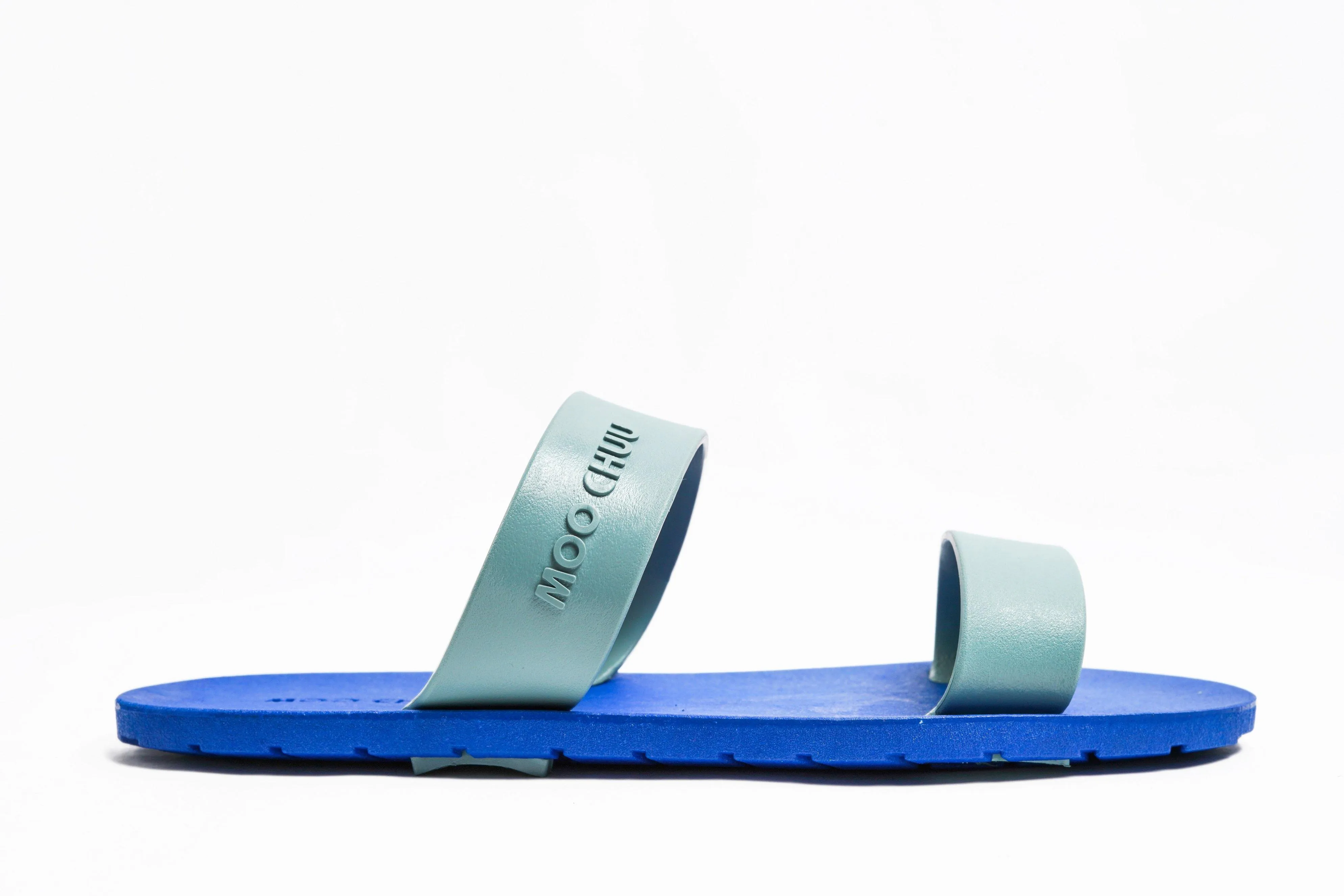 Twin Blue Sole Grey Strap