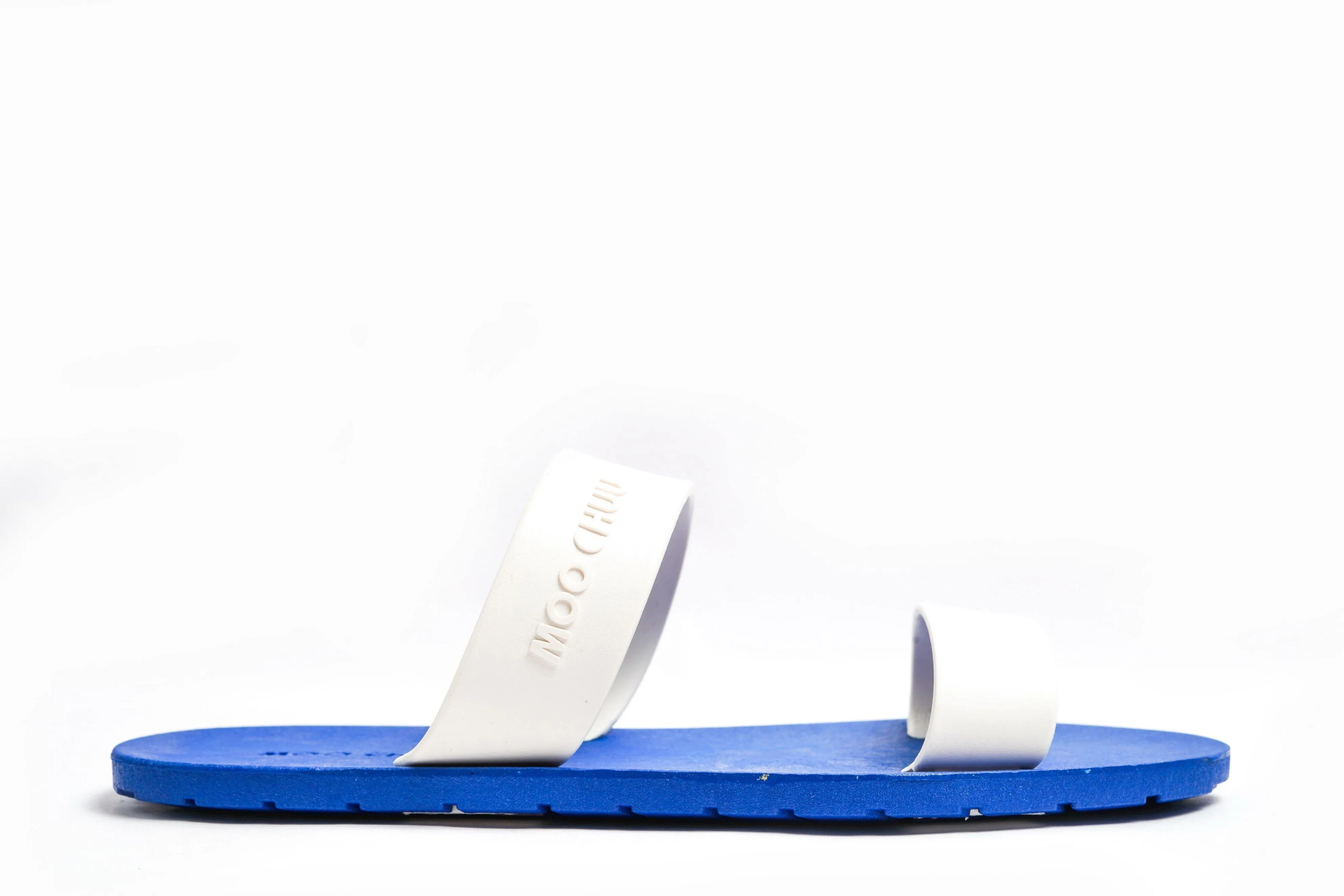 Twin Blue Sole White Strap
