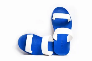 Twin Blue Sole White Strap