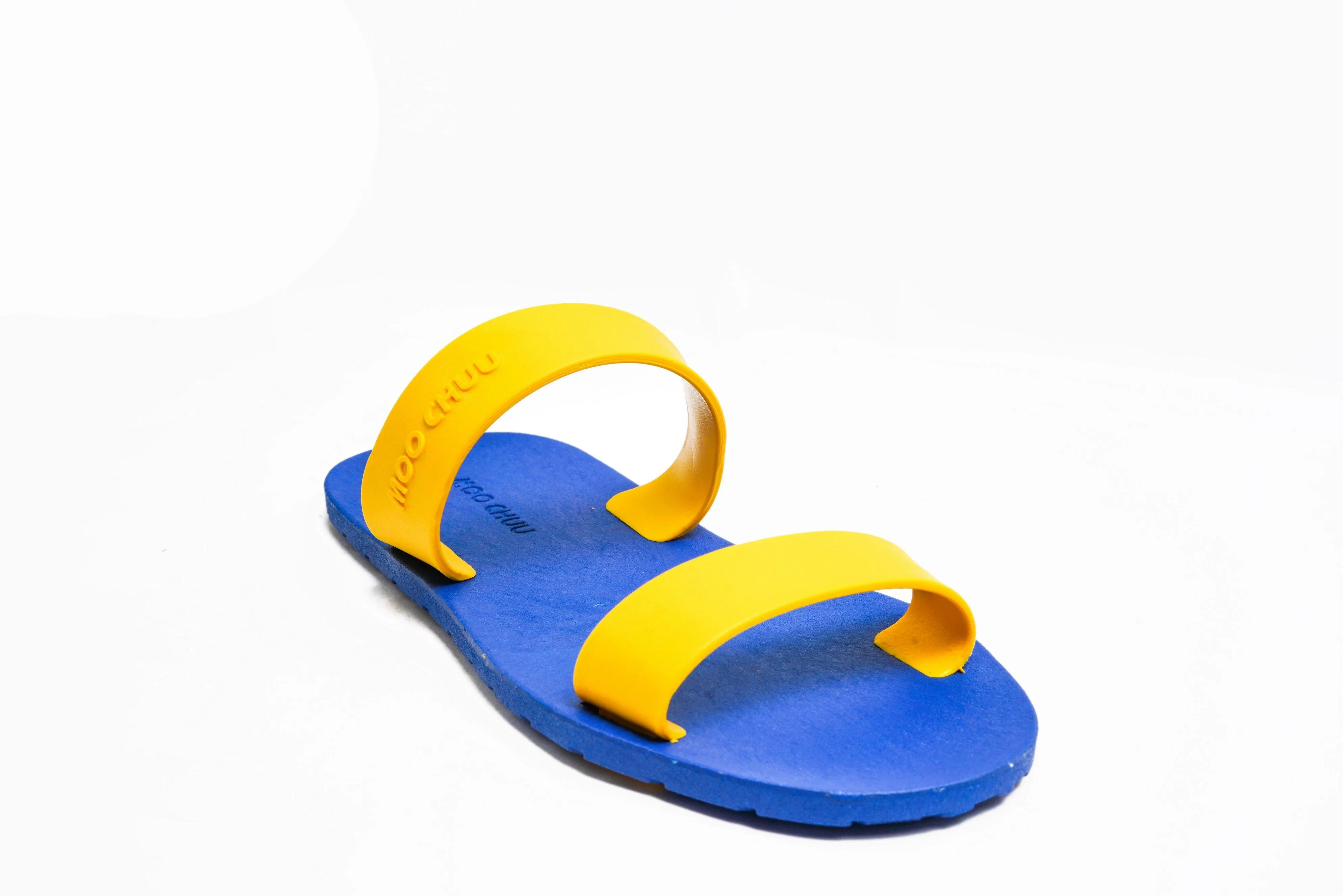 Twin Blue Sole Yellow Strap